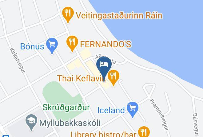 Hotel Keilir By Keflavik Airport Map