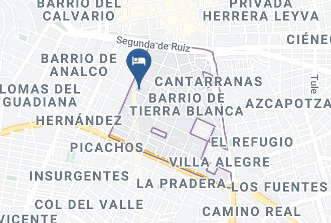 Durango Barrio Tierra Blanca - Hotel Keko Maps