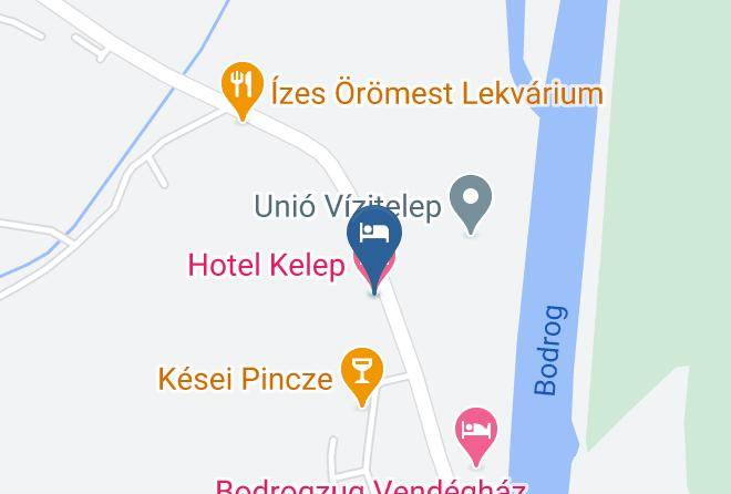 Tokaj - Hotel Kelep Maps