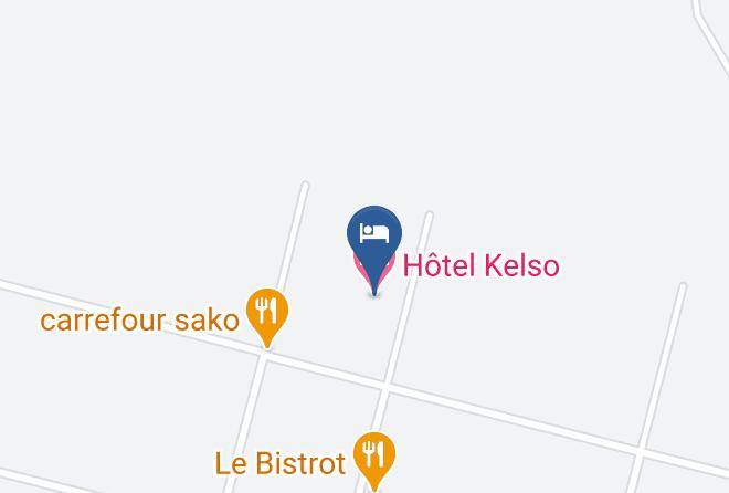Grand Bassam - Hotel Kelso Maps
