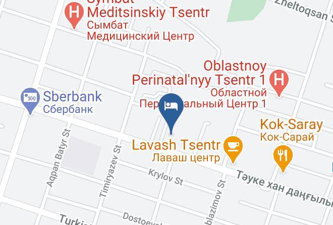 Shymkent - Hotel Kema Maps