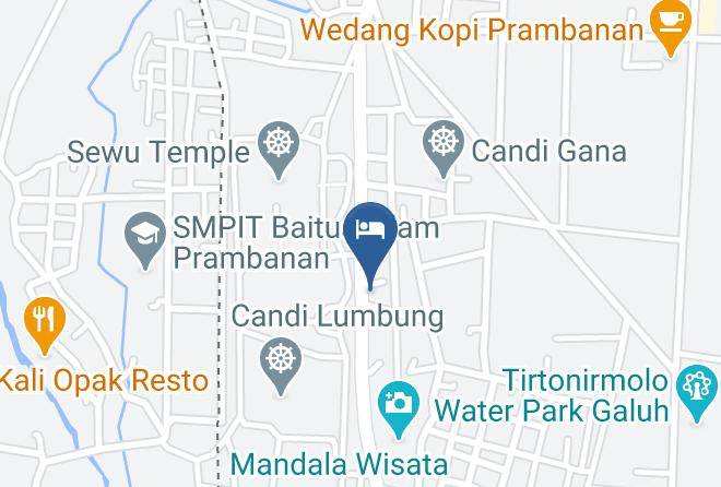 Sleman - Hotel Kenanga 1 Maps