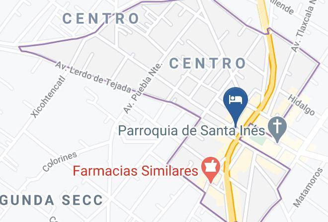 Zacatelco Municipality - Hotel Kenia Maps
