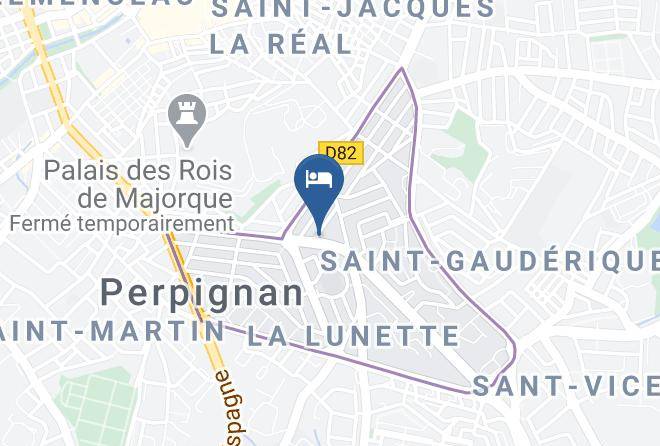 Pyrenees Orientales - Hotel Kennedy Maps