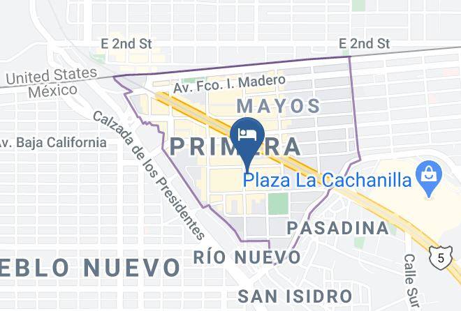 Mexicali - Hotel Kennedy Maps