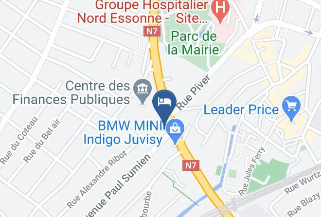 Essonne - Hotel Kenz Juvisy Maps