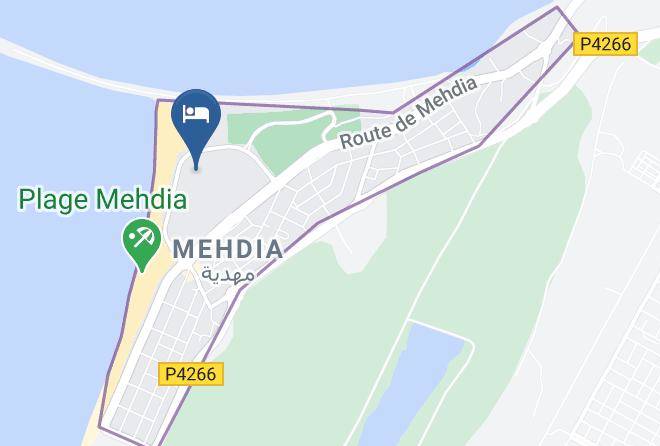 Rabat Sale Zemmour Zaer - Hotel Kenz Mehdia Maps