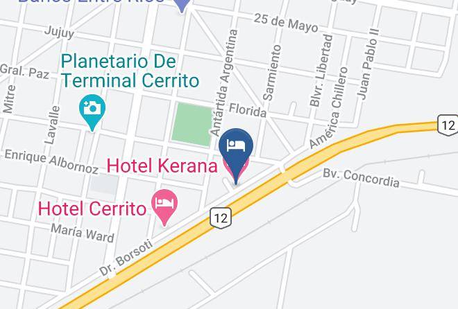 Parana - Hotel Kerana Maps