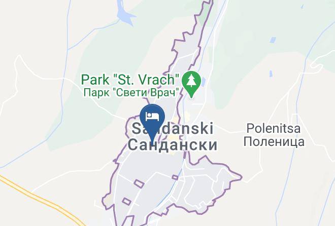 Sandanski - Hotel Keremidchieva Kushta Maps