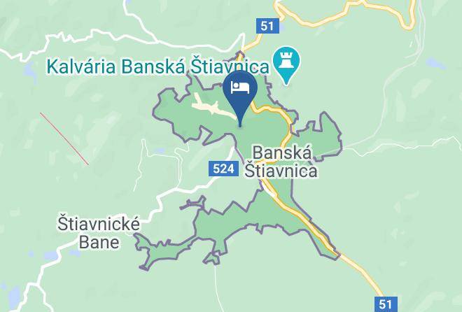 Banska Stiavnica - Hotel Kerling Maps