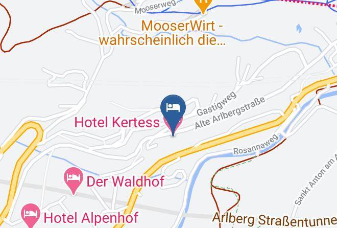 Landeck - Hotel Kertess Maps