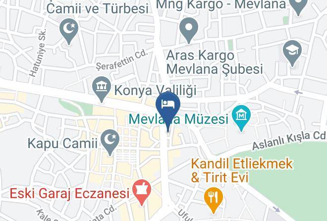 Karatay - Hotel Kervan Maps