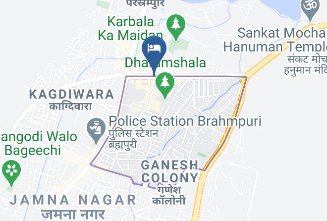 Jaipur - Hotel Kesar Vilas Maps