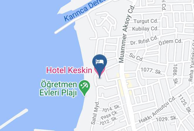 Burhaniye - Hotel Keskin Maps