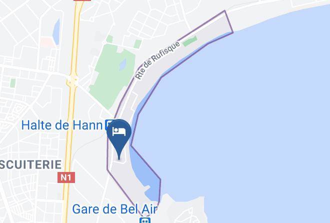 Dakar - Hotel Keur Gainde Maps