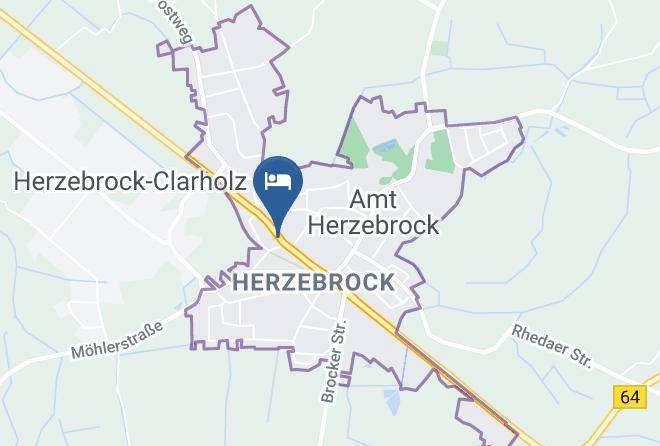 Gutersloh - Hotel Kevekordes Maps