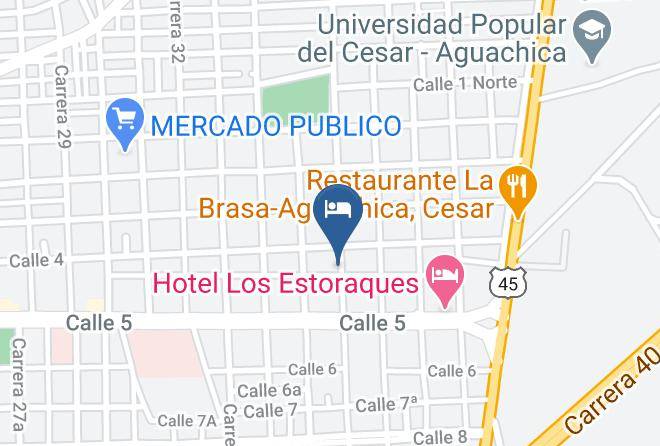 Aguachica - Hotel Kevin Maps