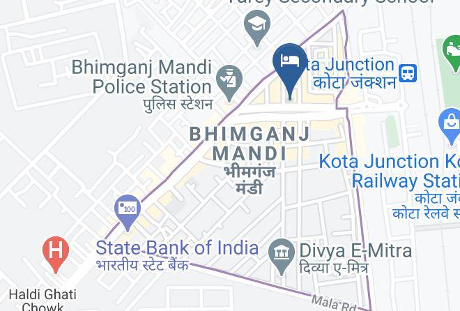 Kota - Hotel Khajanchi Inn Maps