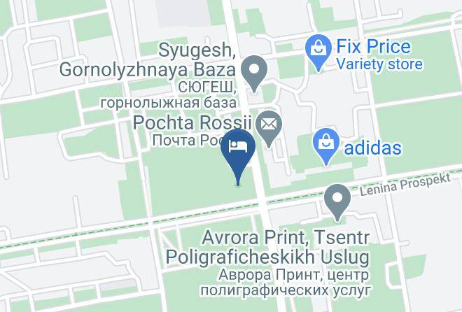Abakan - Hotel Khakassia Maps