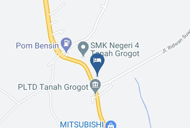 Paser Regency - Hotel Khansa Maps