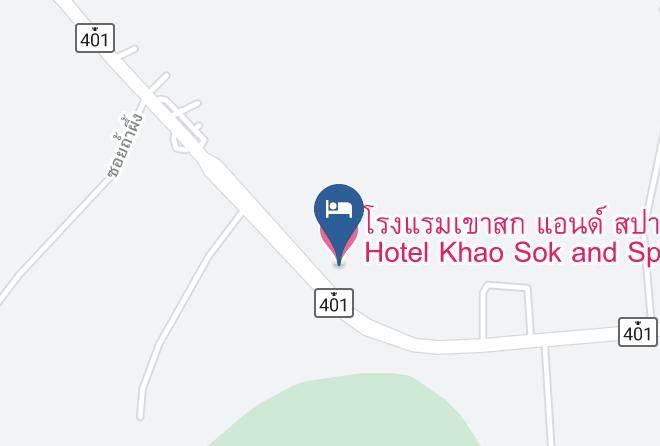 Amphoe Phanom - Hotel Khao Sok And Spa Maps