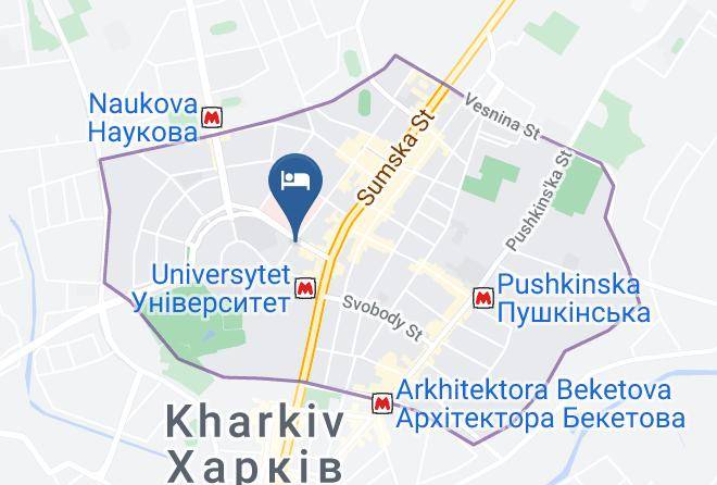 Kharkiv - Hotel Kharkiv Maps