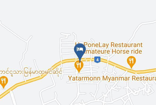 Kyaingtung - Hotel Khemarattha Maps