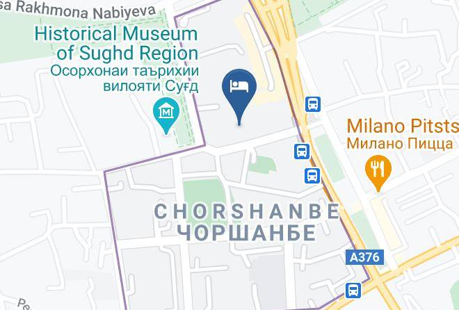 Khujand - Hotel Khujand Star Maps