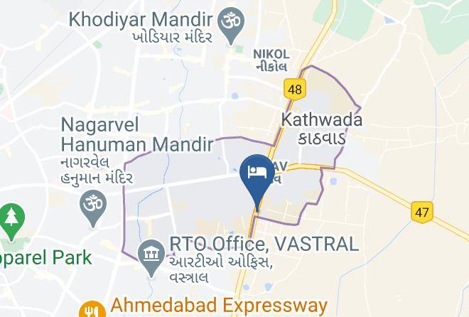 Ahmadabad - Hotel Khushi Maps
