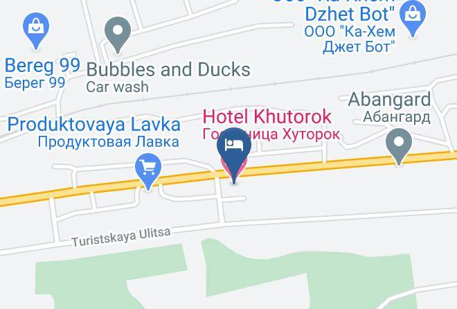 Krasnoyarsk - Hotel Khutorok Maps