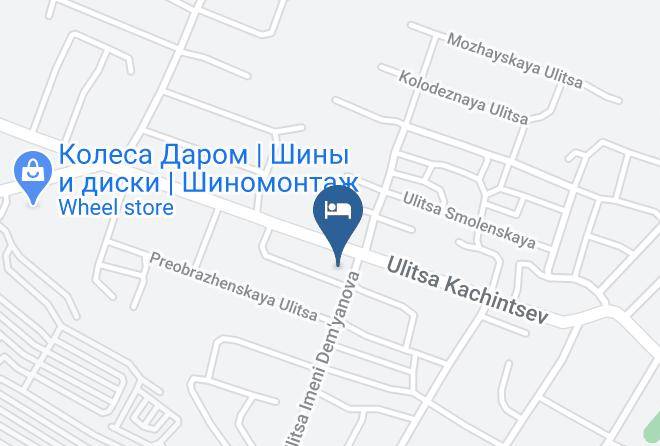 Volgograd - Hotel Khutorok Maps