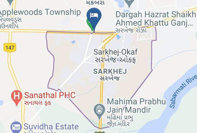 Ahmadabad - Hotel Khyber Palace Maps