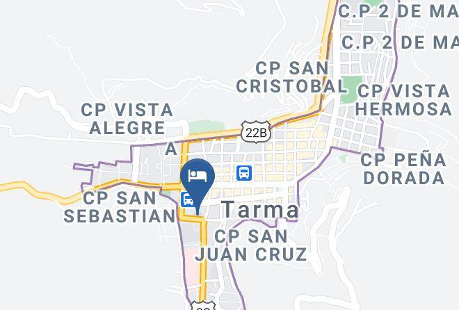 Tarma - Hotel Kiara Maps
