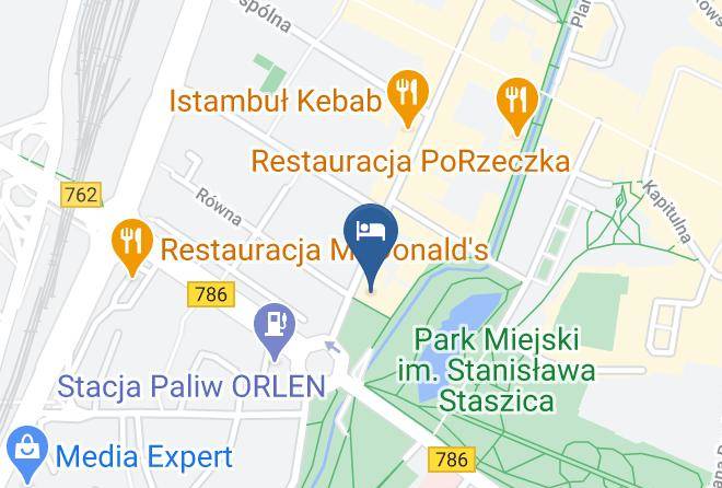 Hotel Kielce Map