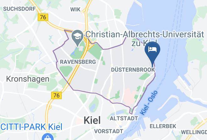 Kiel - Hotel Kieler Yacht Club Maps