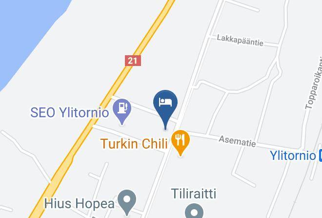 Ylitornio - Hotel Kievari Ylitornio Maps