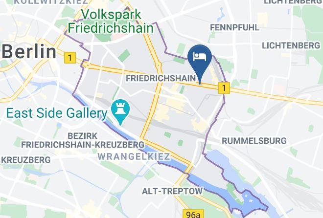 Hotel Kiez Pension Map