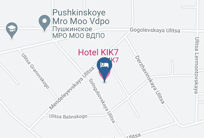 Pushkinsky District - Hotel Kik7 Maps