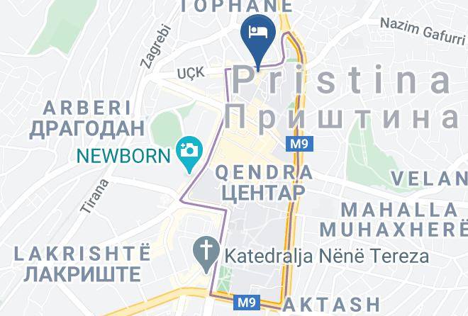 Pristina - Hotel Kika Maps