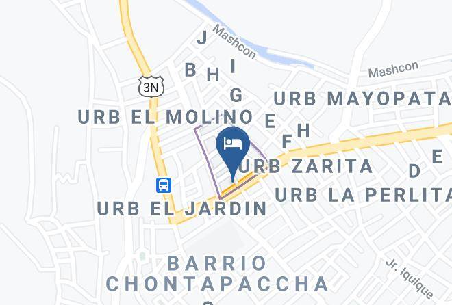 Cajamarca - Hotel Killa Wasi Maps
