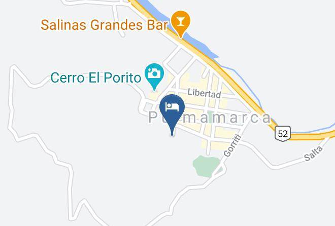 Tumbaya - Azul Andino Cabanas Purmamarca Maps