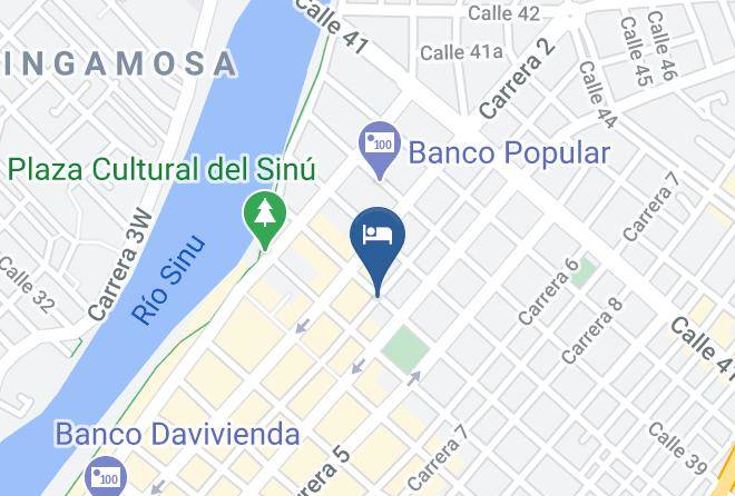Monteria - Hotel Kimary Maps