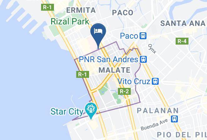 Metro Manila - Hotel Kimberly Manila Maps