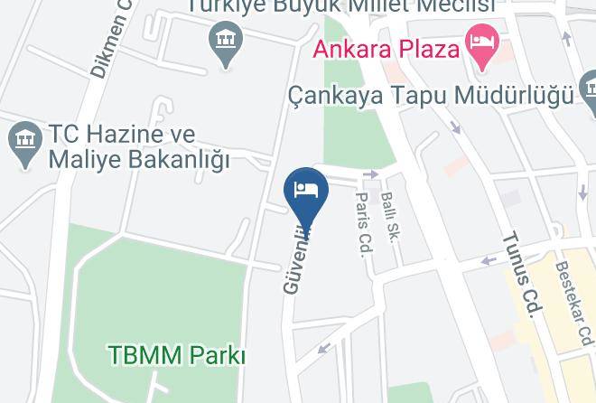 Cankaya - King Otel Maps