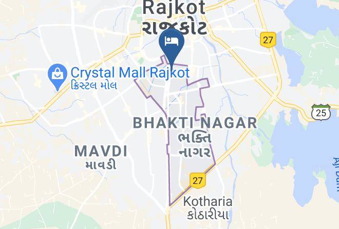 Rajkot - Hotel King Palace Maps