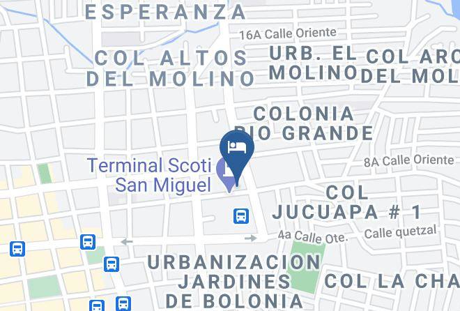 San Miguel - Hotel King Palace Maps