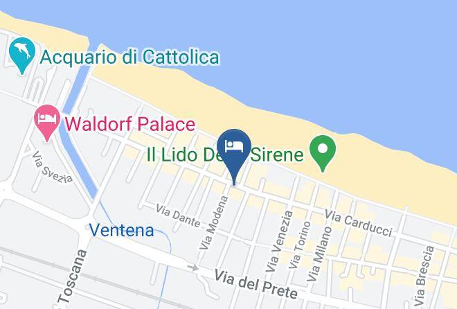Rimini - Hotel King Maps
