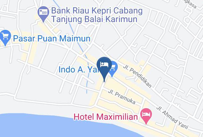 Karimun Regency - Hotel King Star Maps