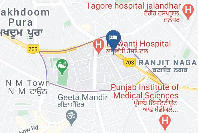Jalandhar - Hotel Kings Maps