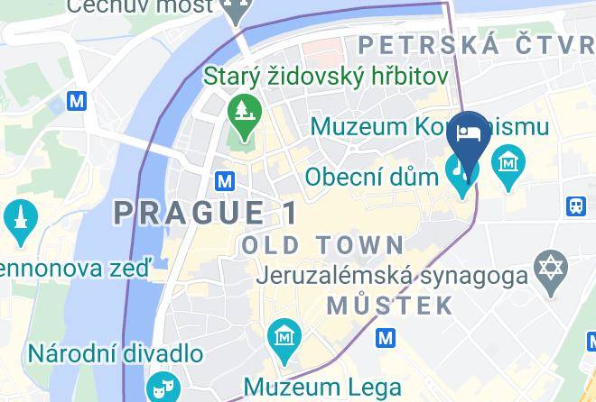 Prague - Hotel Kings Court Prague Maps